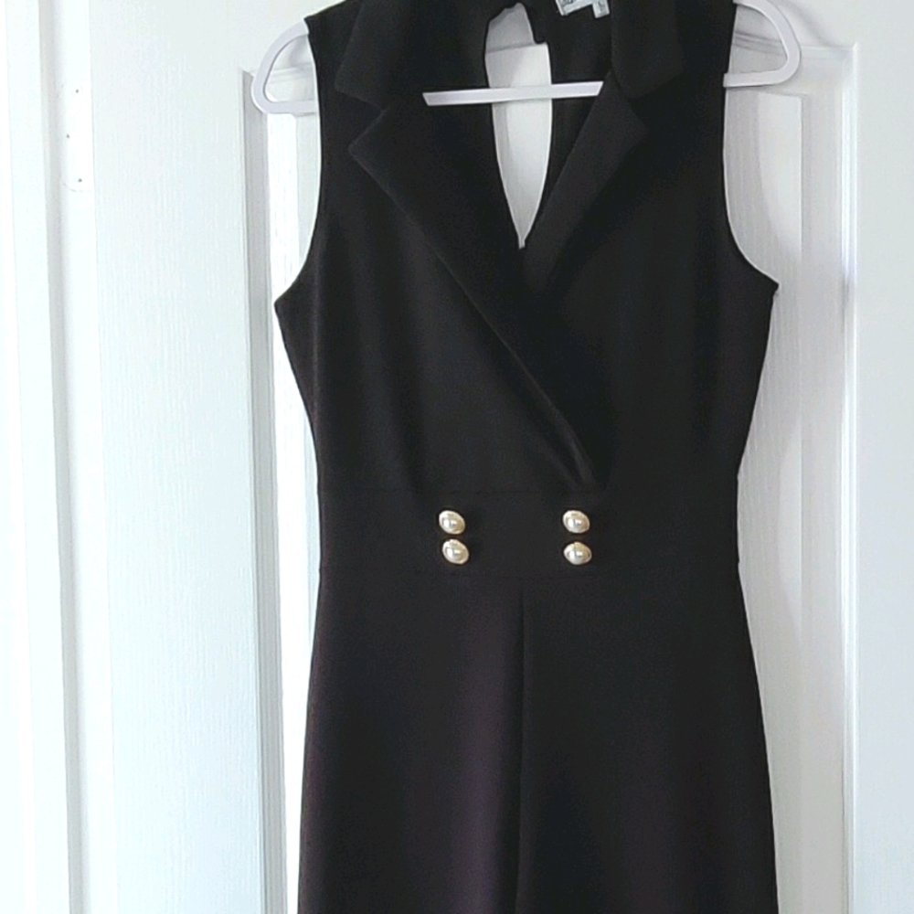 Women Elegant Black Jumpsuit